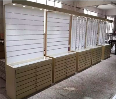 Exibição de vitrine de óculos de sol personalizados modernos