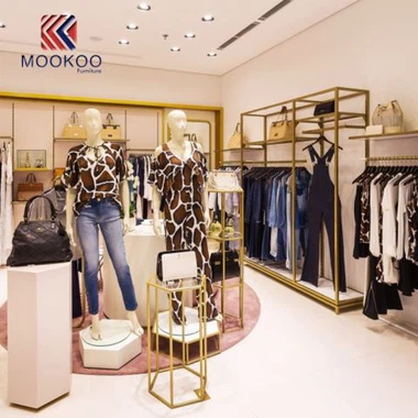 Design da loja de roupas