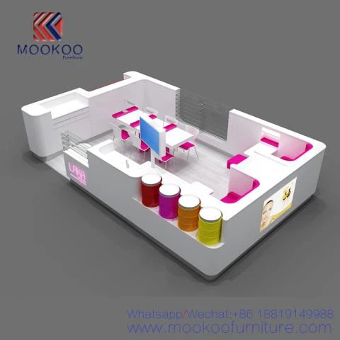 Kit de exibição de loja de varejo de cosméticos