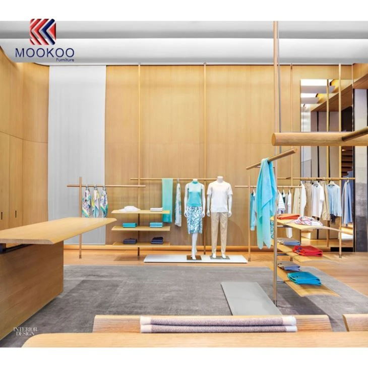 Ideia da decoração da loja de moda da roupa das senhoras para a venda a partir de CHINA MOOKOO FURNITURE DESIGN