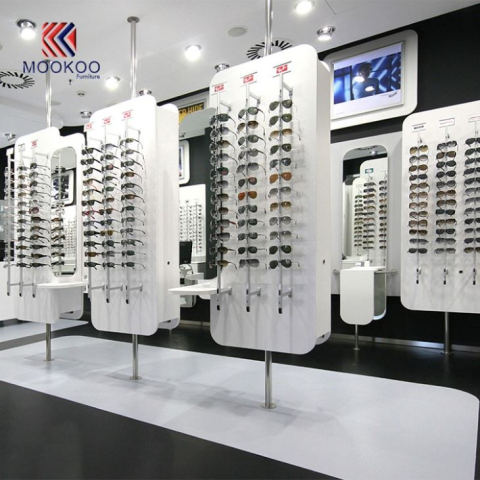 Equipamentos para prateleira de óculos para óculos