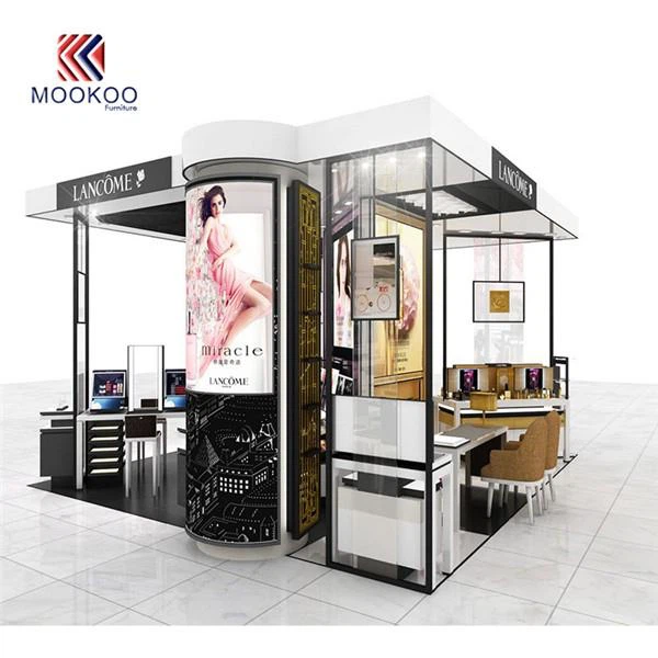 Shop Design Display Cosmetic Kiosk